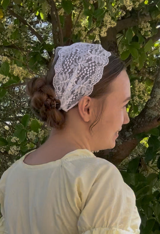 White Lace Covering