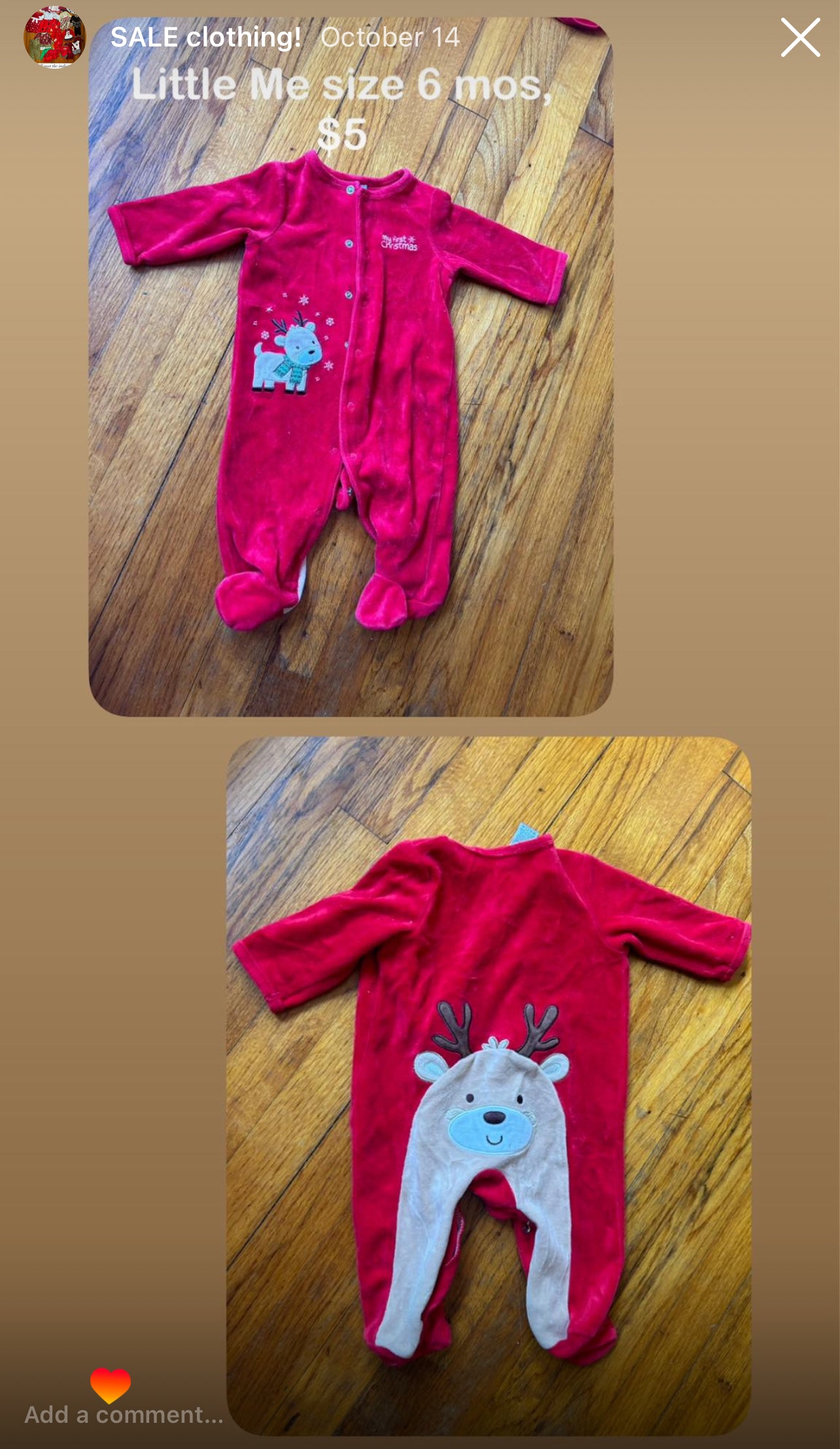 Baby/Toddler Holiday Clothing