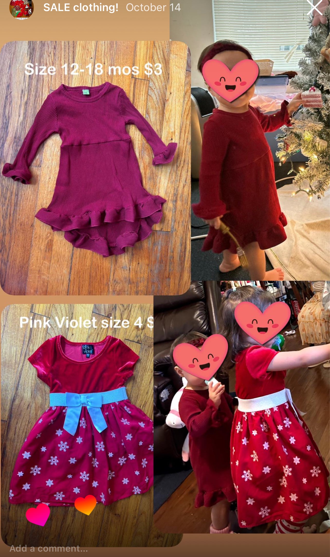 Baby/Toddler Holiday Clothing